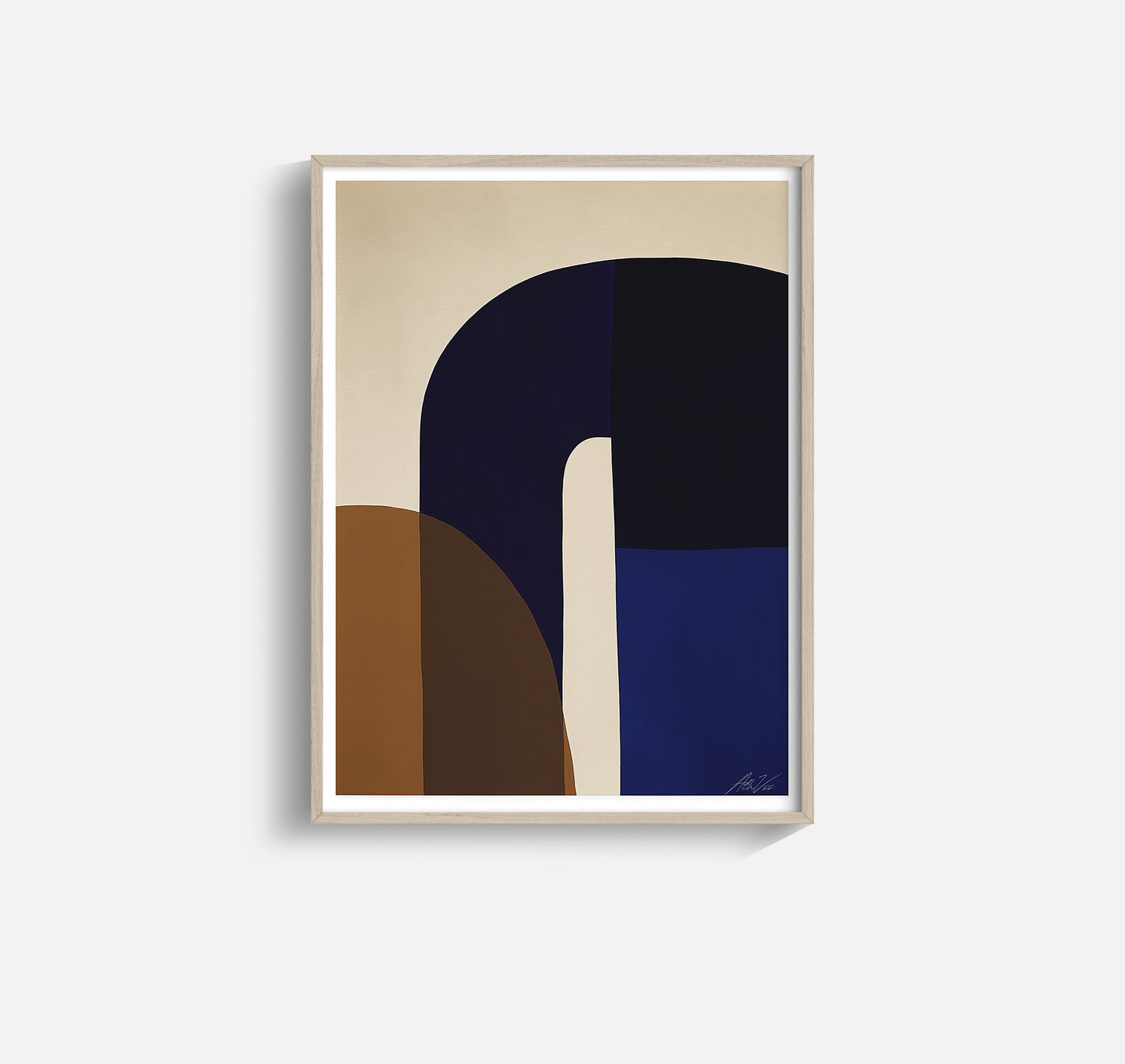 Eclipse Geometry – Modern Abstract Art Print