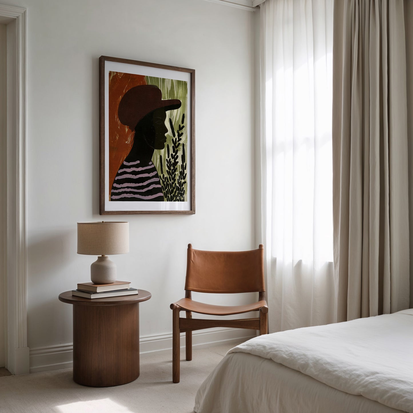 Field Watcher – Modern Figurative Wall Art