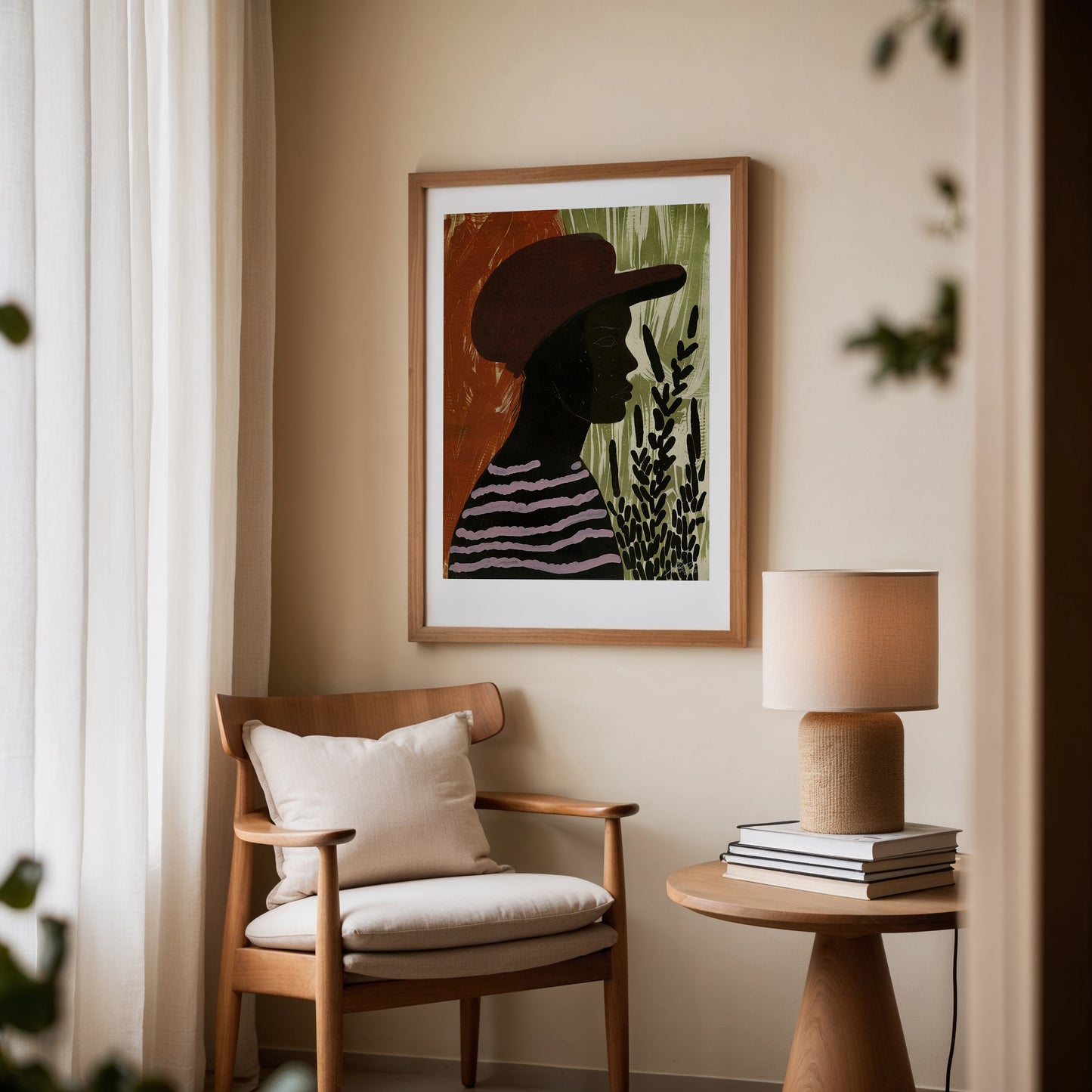 Field Watcher – Modern Figurative Wall Art