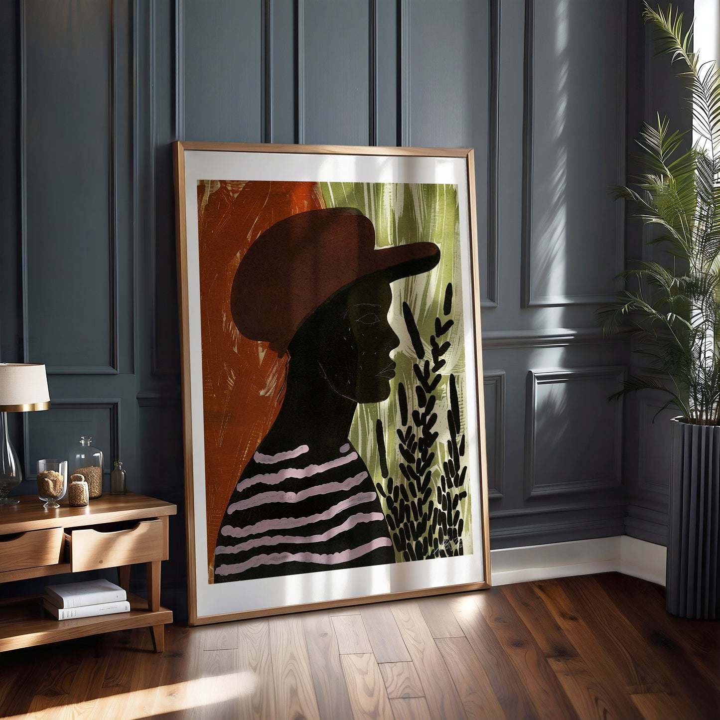 Field Watcher – Modern Figurative Wall Art