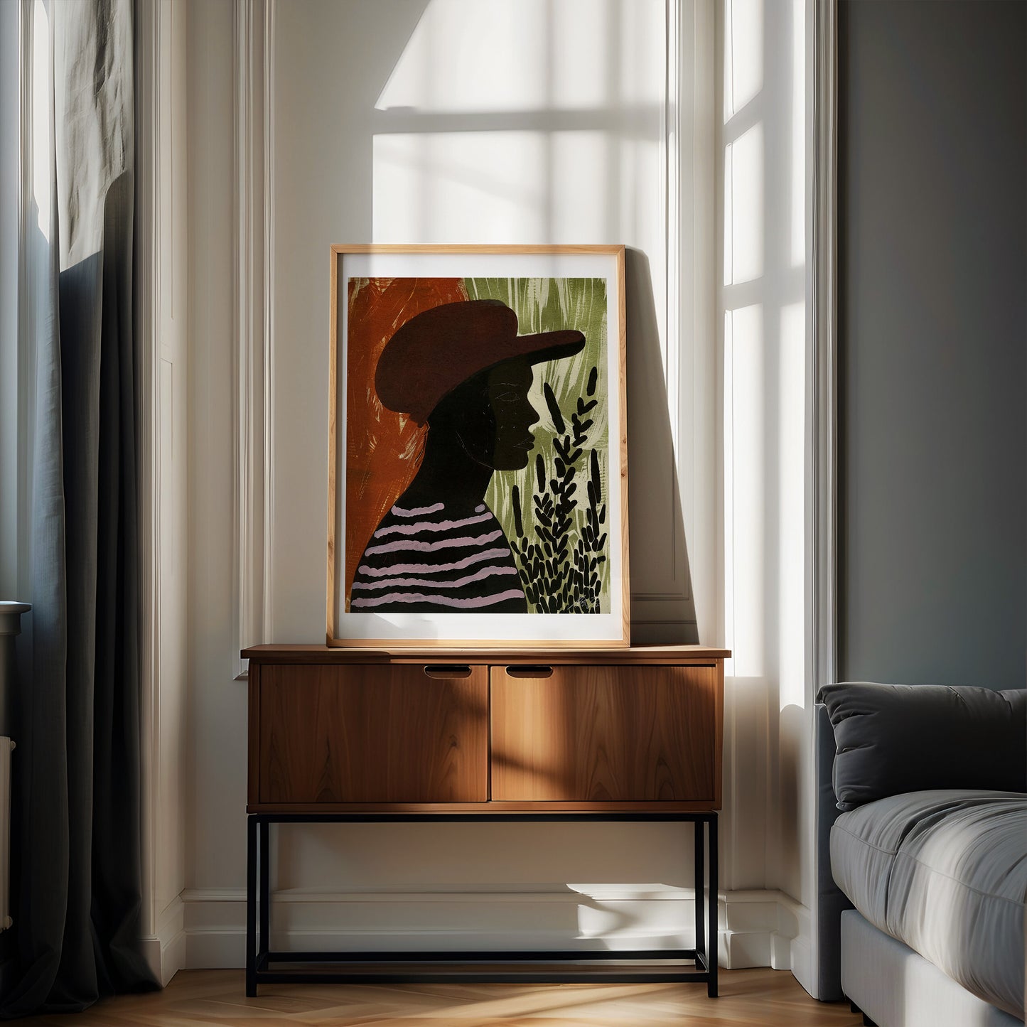 Field Watcher – Modern Figurative Wall Art