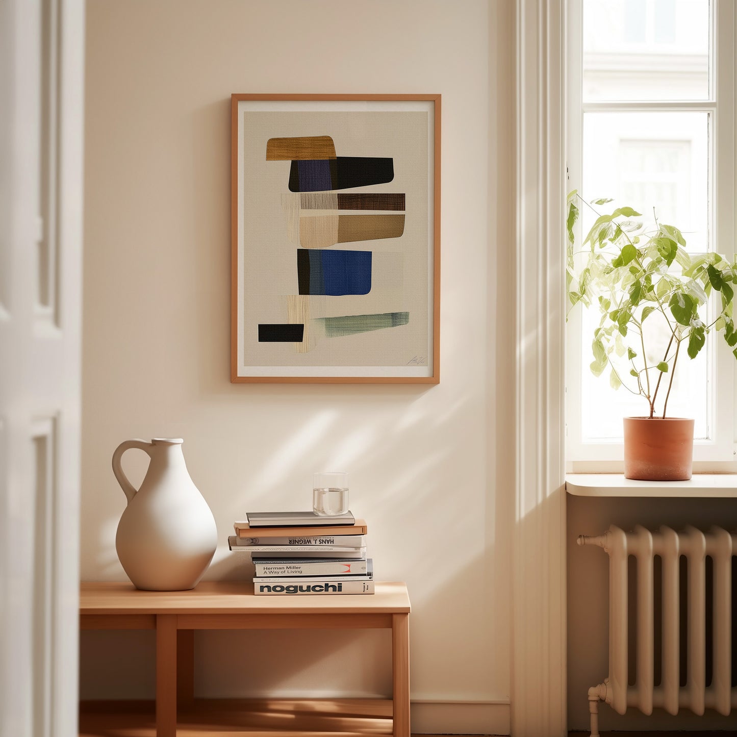 Nordic Balance - Modern Scandinavian Abstract Print