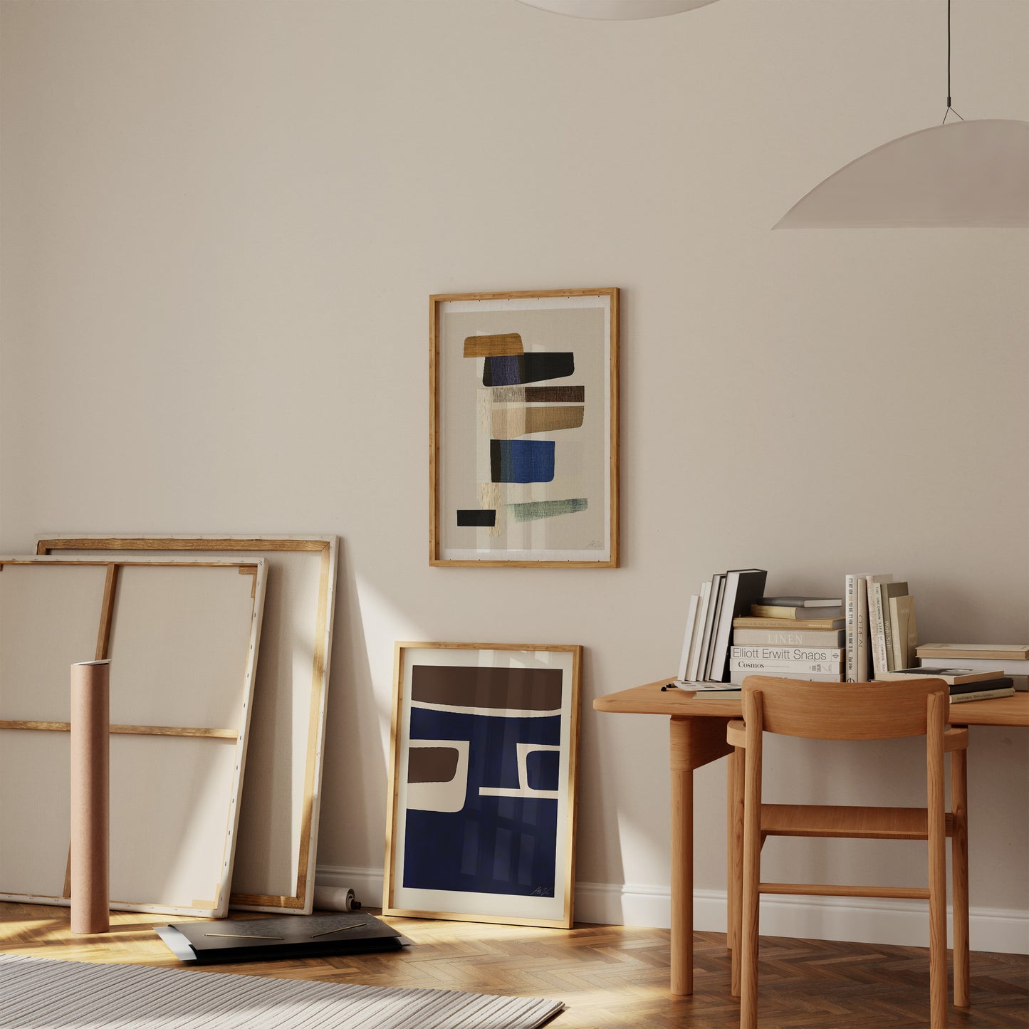 Nordic Balance - Modern Scandinavian Abstract Print