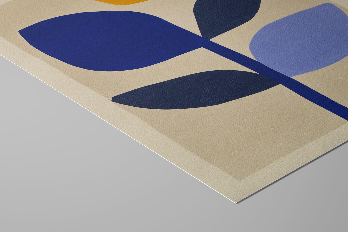 Nordic Garden I – Abstract Modern Botanical Print