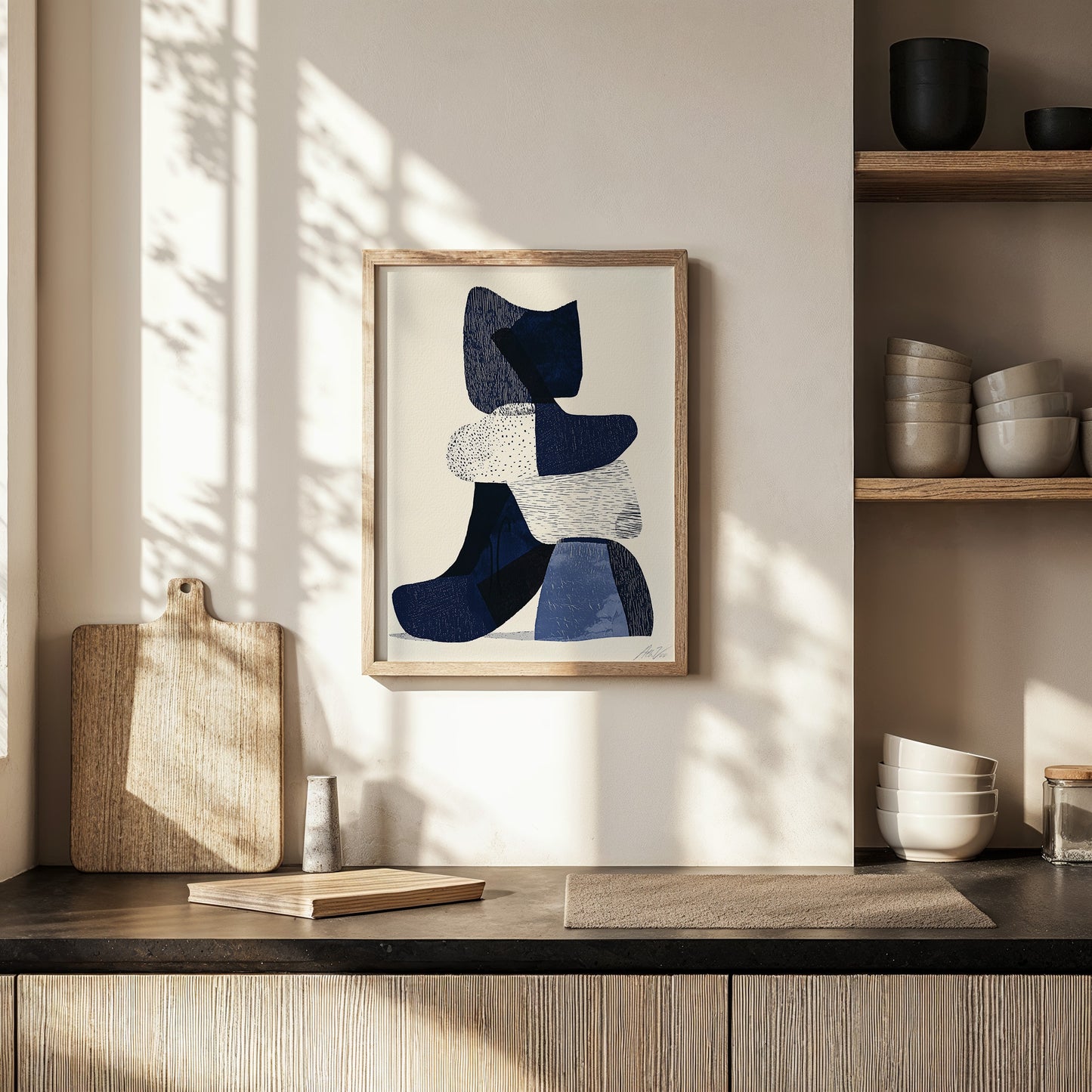 Quiet Embrace – Abstract Stone Forms