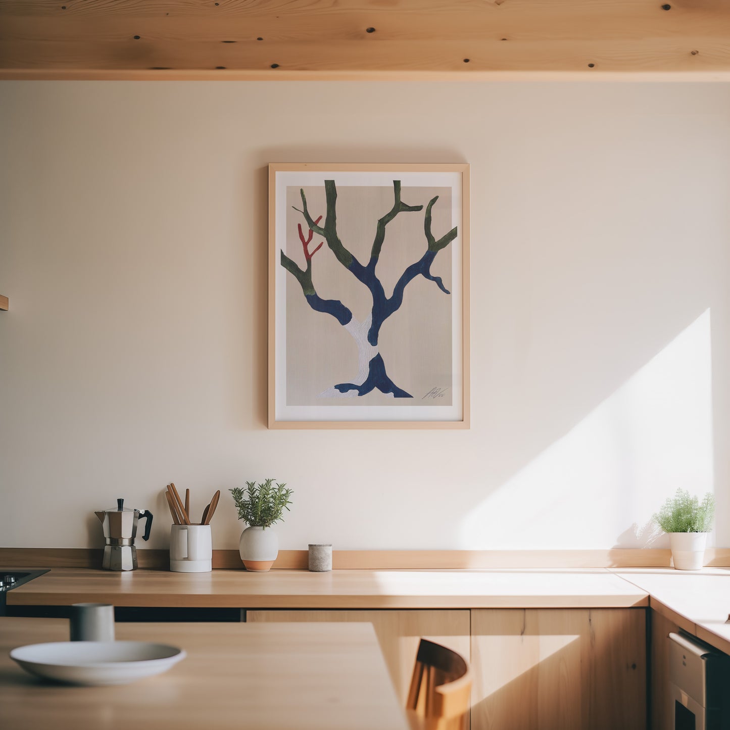 Branches of Becoming – Yggdrasil in Primary Hues