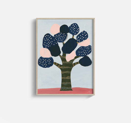 Yggdrasil Tree – Whimsical Nordic Tree Art for Kids Room or Nursery Decor