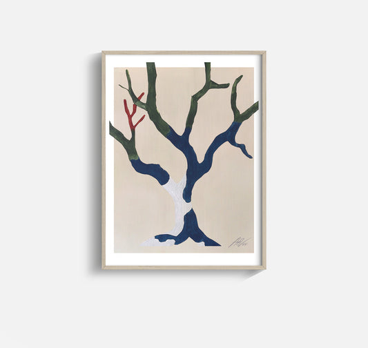 Branches of Becoming – Yggdrasil in Primary Hues